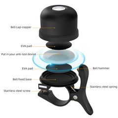 Classic Bike Bell for AirTag (Not Included AirTag)
