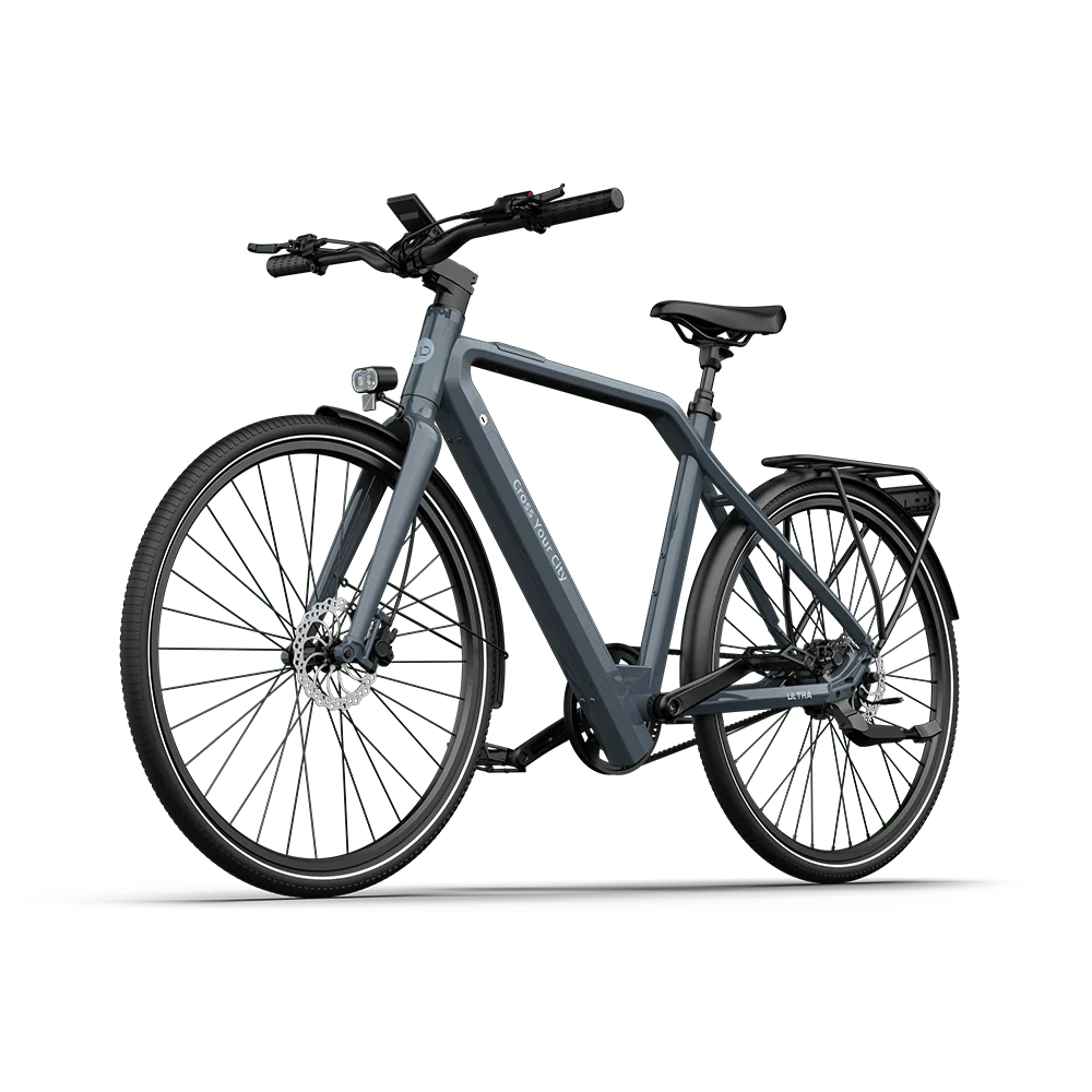 ADO AIR 30 PRO|ULTRA Electric Bicycle on a white background - Green, Lets Cycle