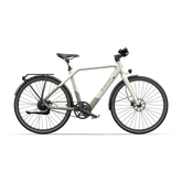 Gray ADO AIR 30 PRO|ULTRA Electric Bike with black tires on a transparent background