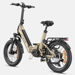 Back view of Engwe L20 3.0 Pro Electric Bike - Lets Cycle