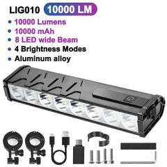NEWBOLER Bicycle Light 10000Lumen - Pogo Cycles