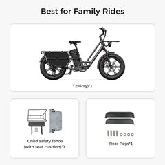 Fiido T2 Longtail Cargo Off Road E-Bike