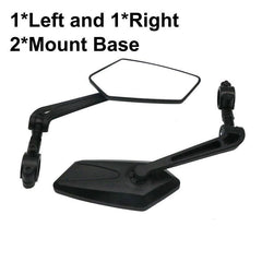 Bicycle Rear View Mirror Reflector/ Adjustable - Pogo Cycles