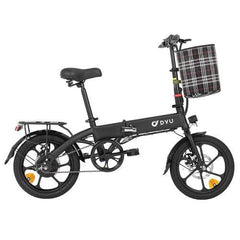 DYU A1F Pro Folding Electric Bike - Letscycle UK