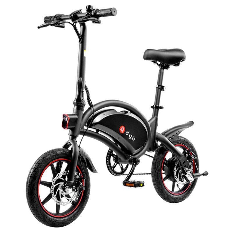 DYU D3F Upgraded Folding Electric Bike - Letscycle UK