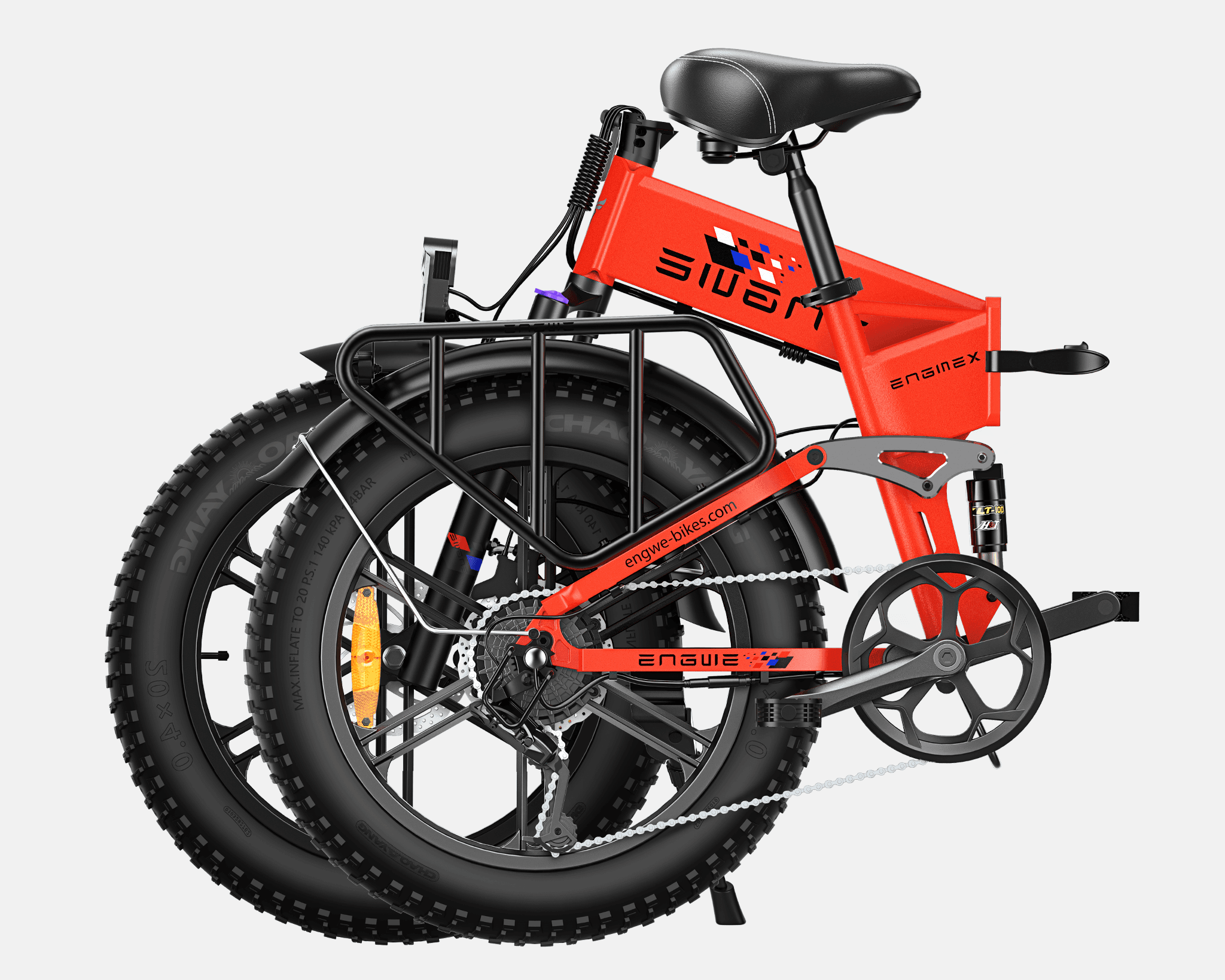 Engwe Engine X (upgraded) Electric Bike - Letscycle UK