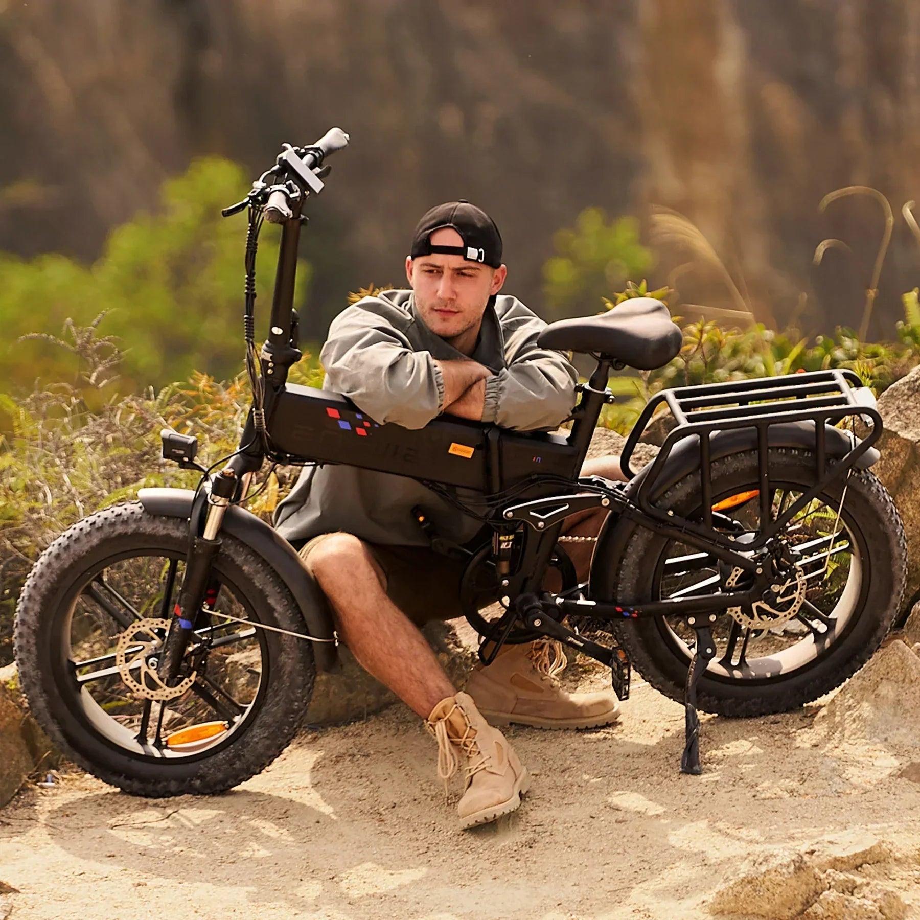 Engwe Engine X (upgraded) Electric Bike - Letscycle UK