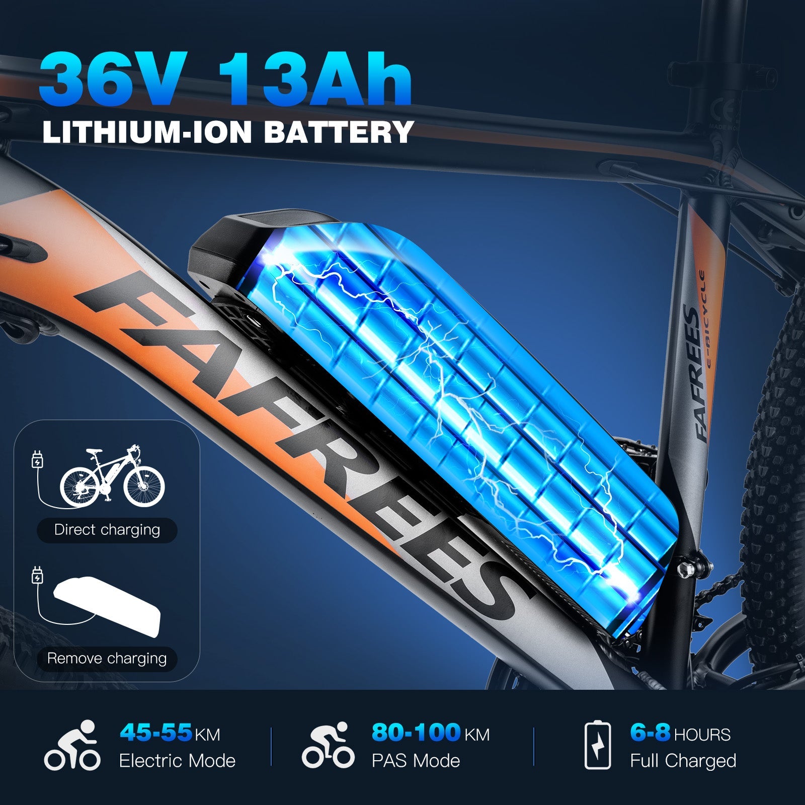 Fafrees 26 Hailong One Electric Bike - Letscycle UK