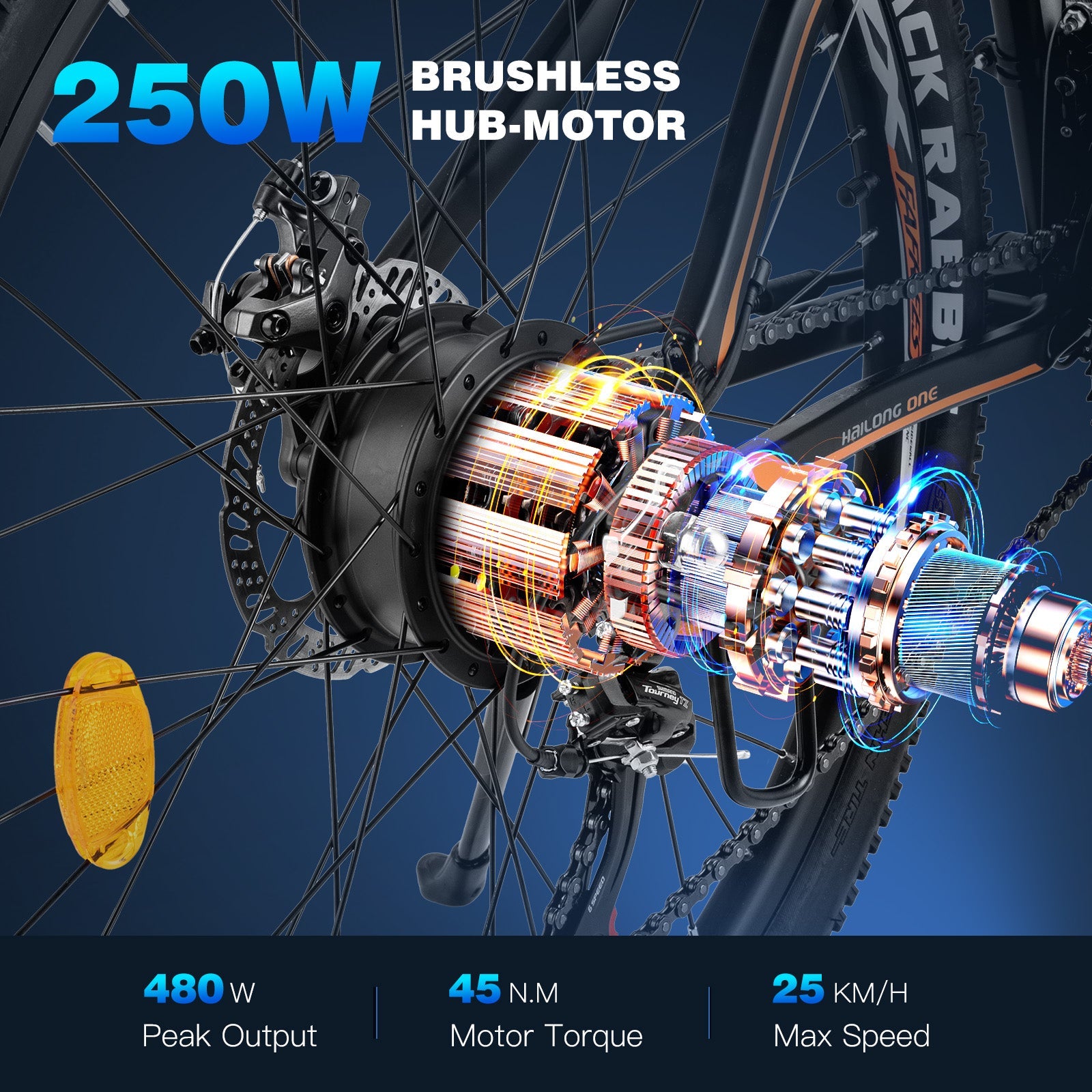 Fafrees 26 Hailong One Electric Bike - Letscycle UK