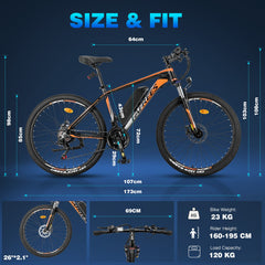 Fafrees 26 Hailong One Electric Bike - Letscycle UK
