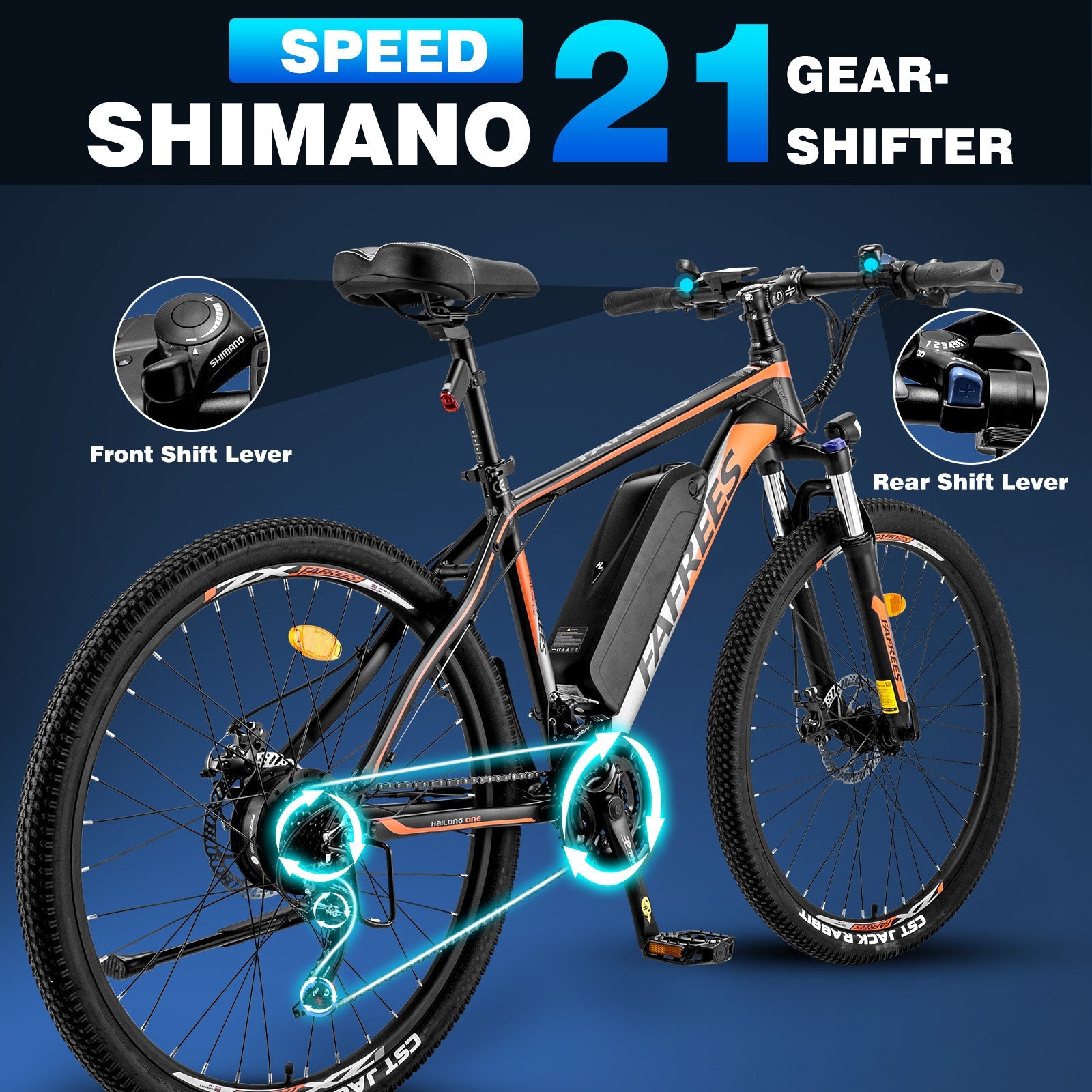 Fafrees 26 Hailong One Electric Bike - Letscycle UK