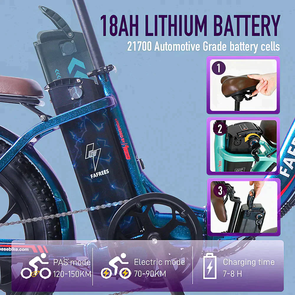 FAFREES F20 Pro Electric Bike - Letscycle UK