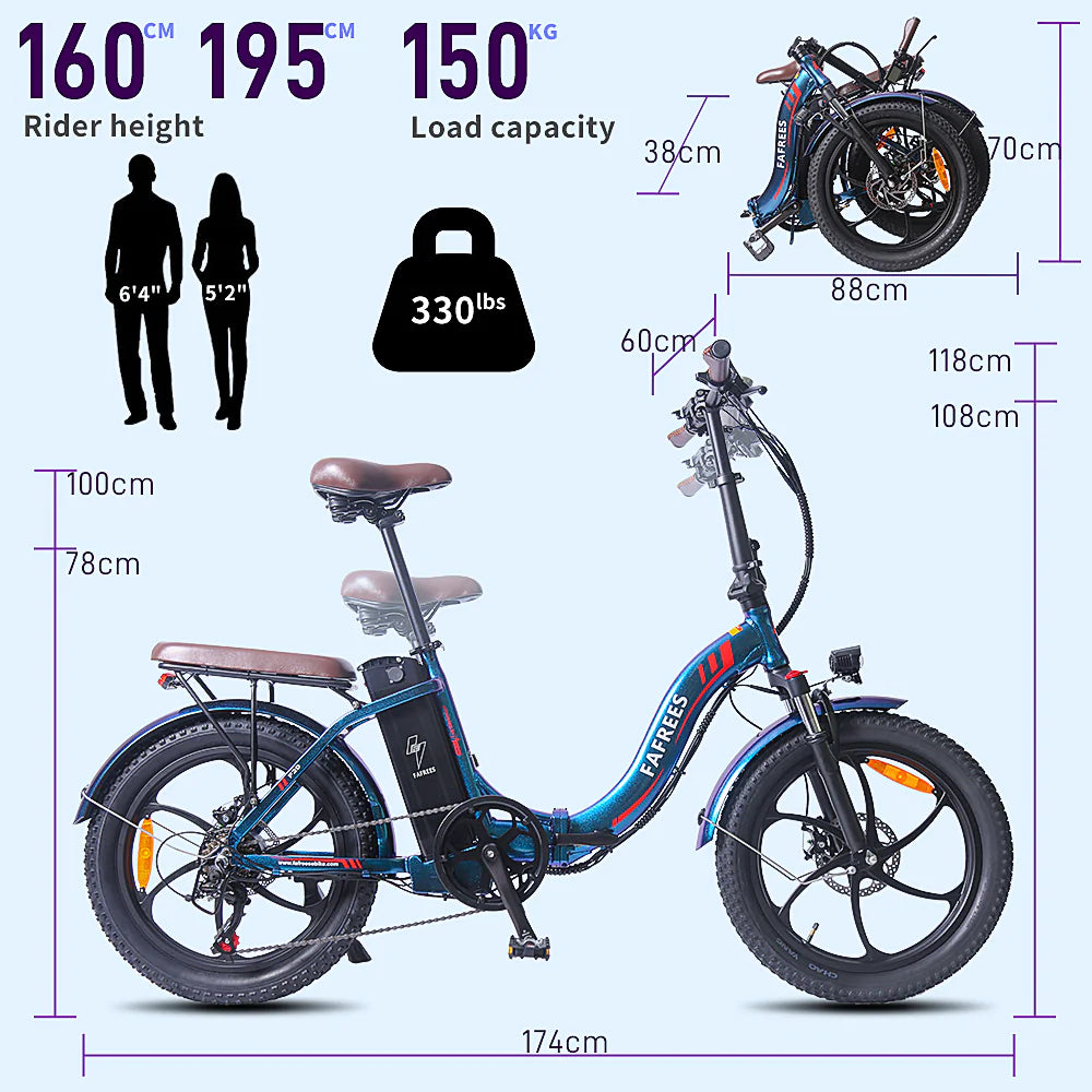 FAFREES F20 Pro Electric Bike - Letscycle UK