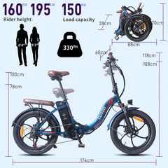 FAFREES F20 Pro Electric Bike - Letscycle UK
