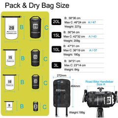 NEWBOLER Bike Front Tube Bag Waterproof Bicycle Handlebar Basket Pack Cycling Front Frame Pannier Bicycle Accessories - Pogo Cycles