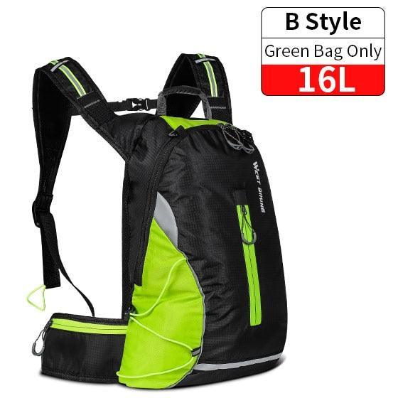 WEST BIKING Bicycle Bag Water Bag 10L Portable Waterproof Sports Bag MTB Road Bike Cycling Hiking Climbing Hydration Backpack - Pogo Cycles