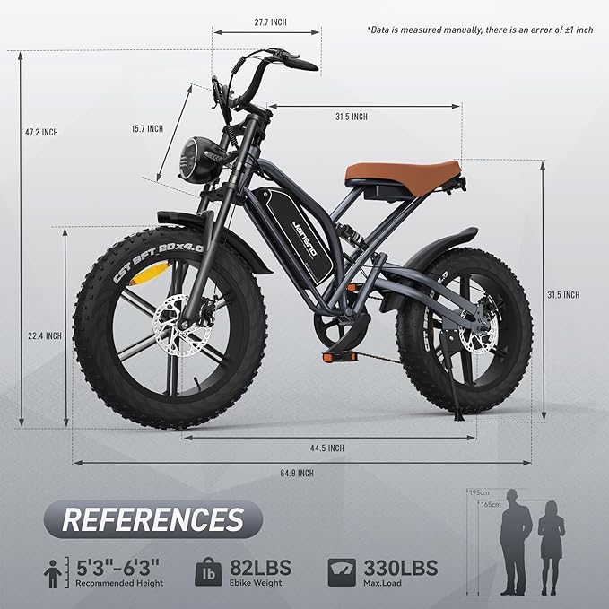 JANSNO ‎X50 Electric Bikes