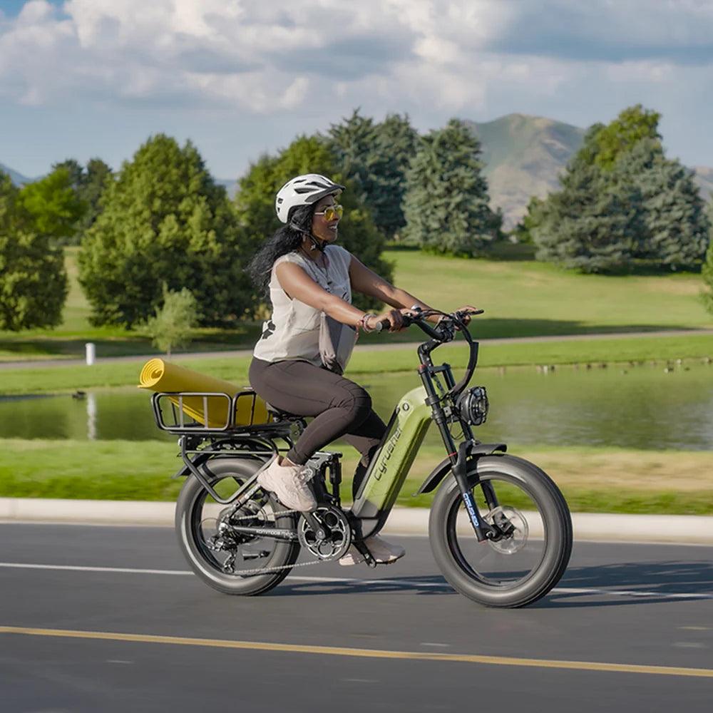 Cyrusher Kommoda 2.0 Step-Thru Electric Bike - Buy online and collect in store.