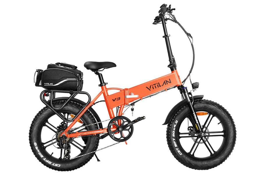 Vitilan V3 2.0 Folding All Terrain Electric Bike - Letscycle UK
