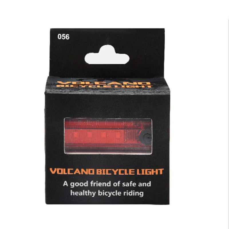 Bicycle Rear Lights USB Rechargeable Bike Tail Light Cycling Taillights Flashing 4 Modes for Night Riding Bike Light Back Lamp