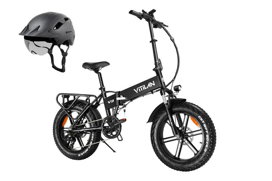 Vitilan V3 2.0 Folding All Terrain Electric Bike - Letscycle UK