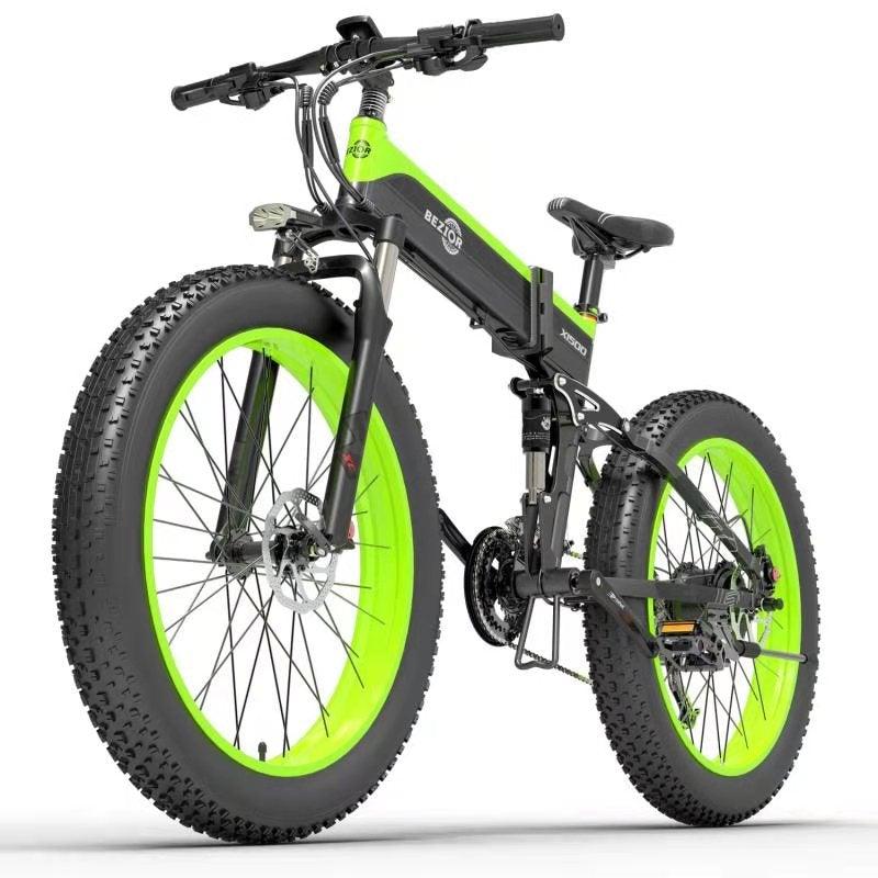 Bezior X1500 Folding Electric Mountain Bike - Pogo cycles UK -cycle to work scheme available