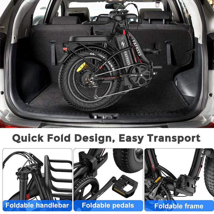 FAFREES F20 Max Electric Bike - Letscycle UK