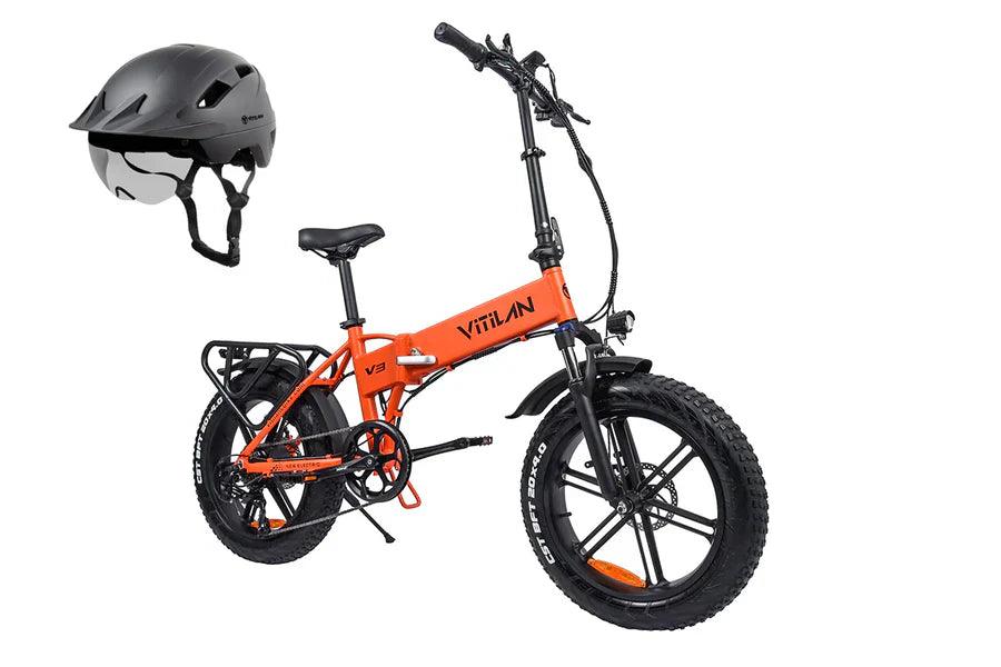 Vitilan V3 2.0 Folding All Terrain Electric Bike - Letscycle UK