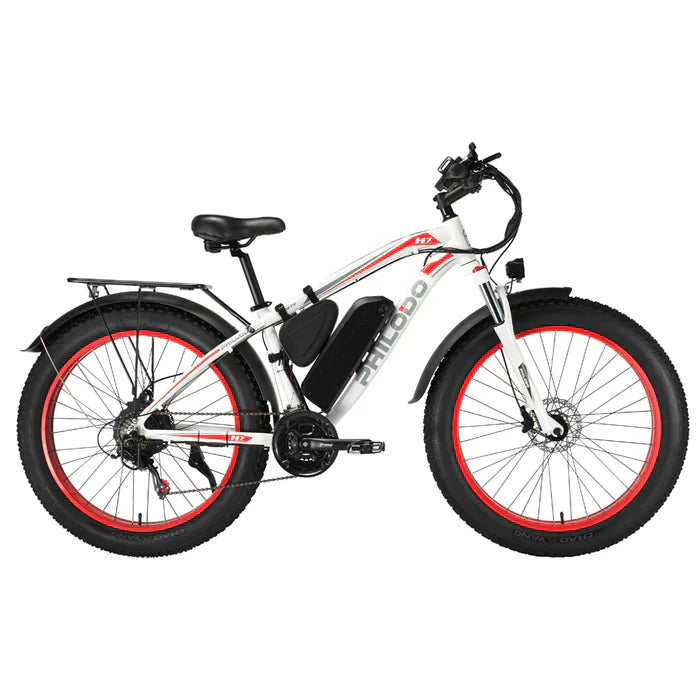 PHILODO H7 Pro All-Terrain Electric Fat Bike 26 Inch - Pogo cycles UK -cycle to work scheme available