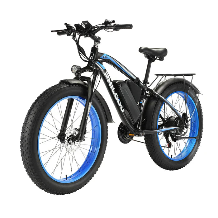 PHILODO H7 Pro All-Terrain Electric Fat Bike 26 Inch - Pogo cycles UK -cycle to work scheme available