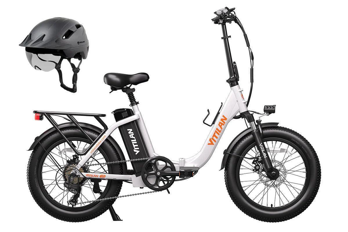 Vitilan U3 Foldable Electric Bike - Pogo cycles UK -cycle to work scheme available