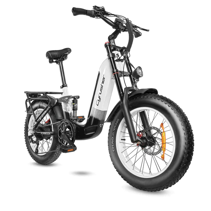 Cyrusher Kommoda Step-through Electric Bike - Pogo cycles UK -cycle to work scheme available