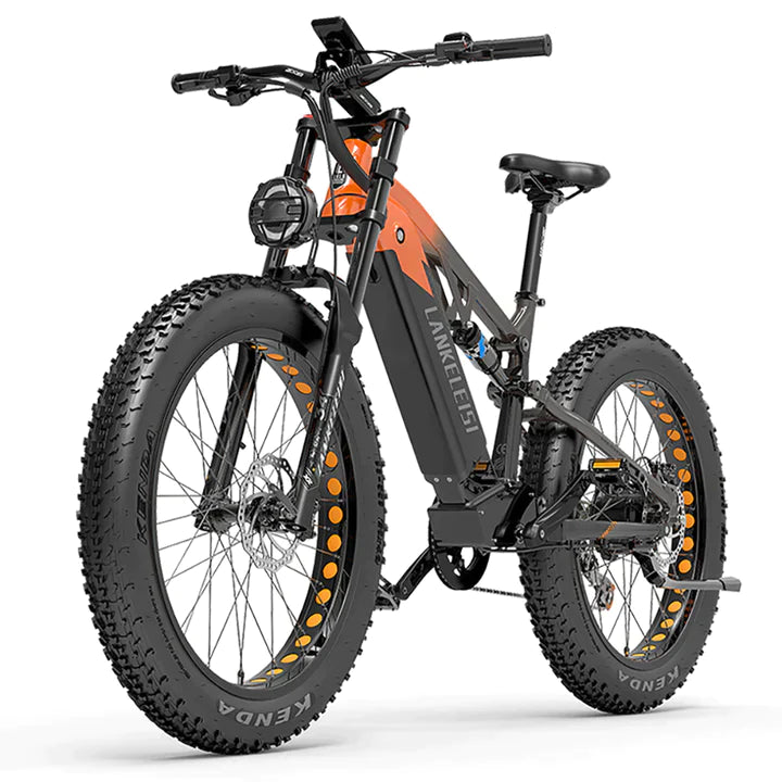 LANKELEISI RV800 Plus bafang motoR E-Mountain Bike - Pogo cycles UK -cycle to work scheme available