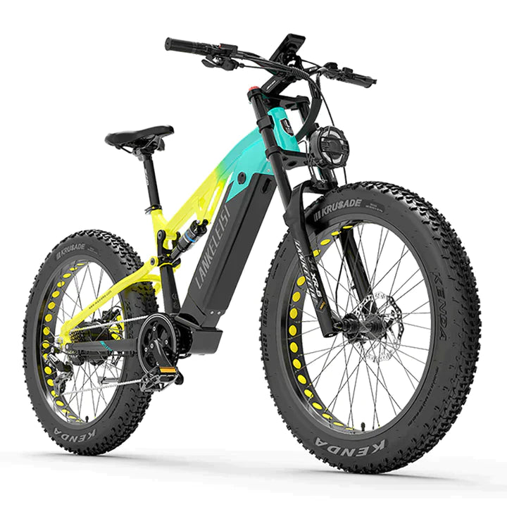 LANKELEISI RV800 Plus bafang motoR E-Mountain Bike - Pogo cycles UK -cycle to work scheme available